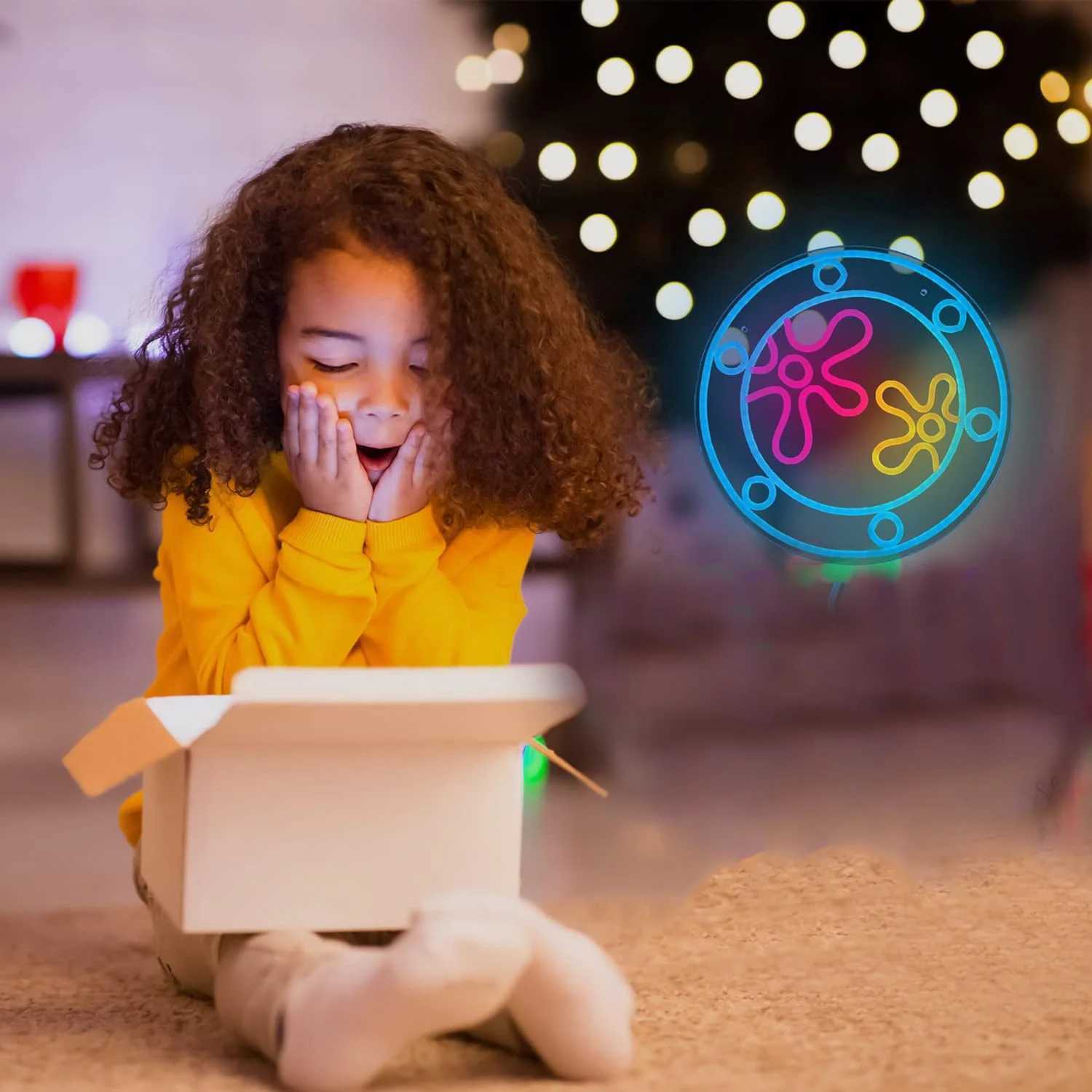 Ocean World Porthole Neon Light Signs for Wall Decor USB Powered Light for Game Room Bedroom Birthday Wedding Party Kids GiftsXJ250626