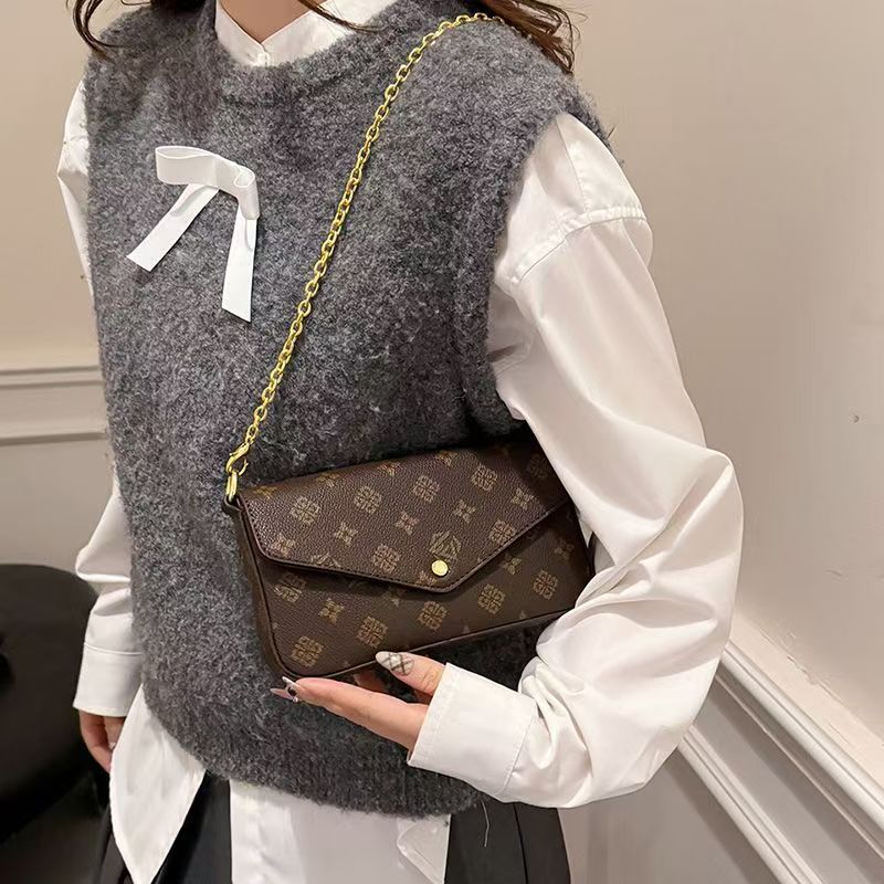 Luxurious designer handbags, high-quality shoulder bags, homeless crossbody bags, designer women's bags, wallets, metal crossbody bags, designer 