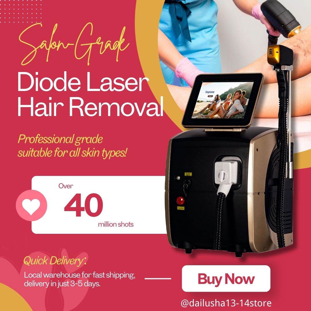 Profession 808nm Diode Hair Removal Machine 3000W Ice Platinum Painless Permanent Epilator Skin Rejuvenation For Salon
