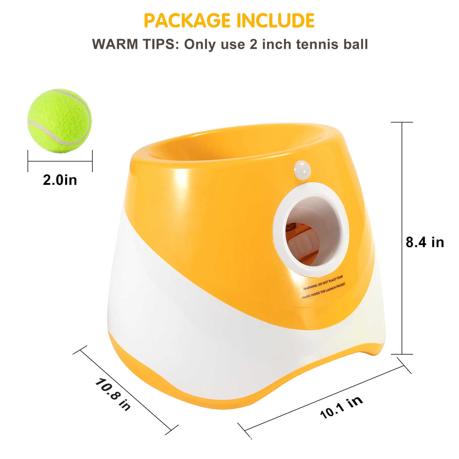 Automatic ball thrower for dogs dog ball throwing launcher rechargeable automatic dog toy dog ball launcher X241213