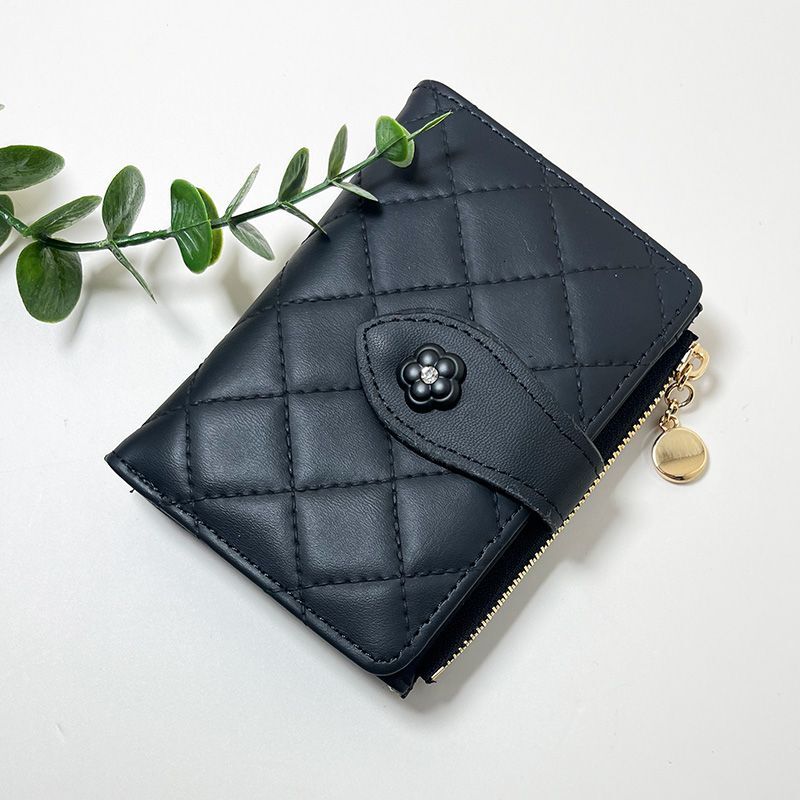 Free Shipping Designer Purses For Women Unisex Uxury Wallet Modern Faux Leather Leather High Capacity Mini Snap Multiple Card Slots Blue White Cash Co