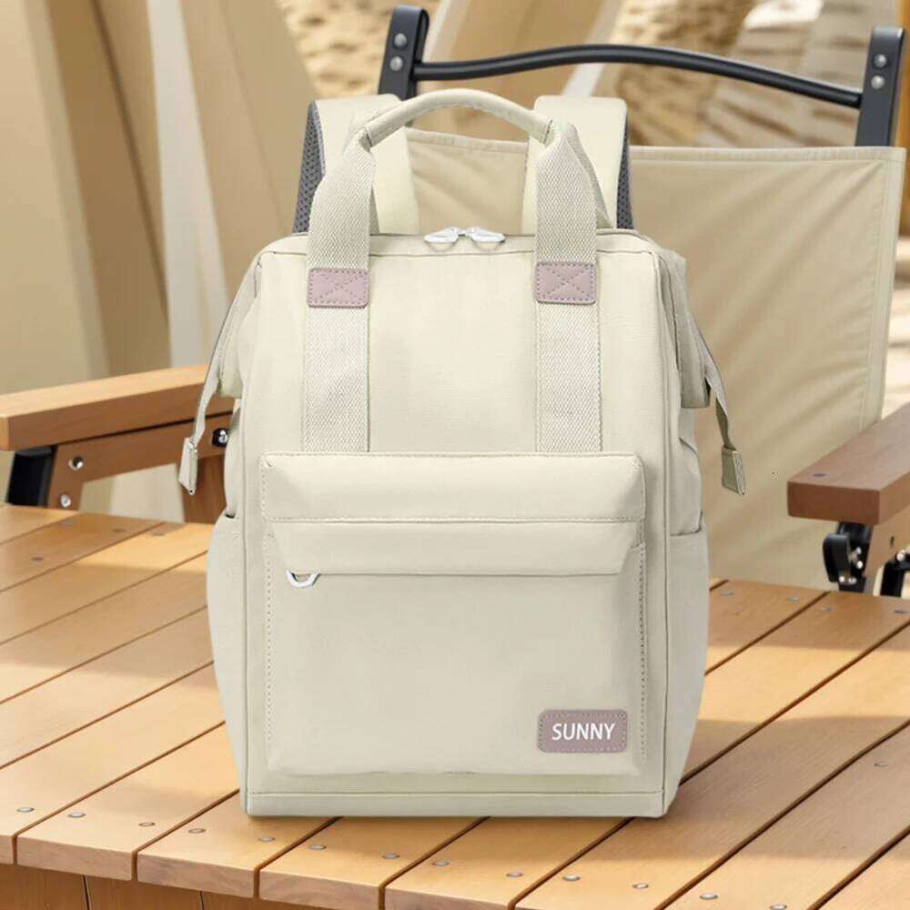 Oxford Big Laptop with Zipper Closure Casual School Bookbag Book Storage and Travel Backpack for Student Girls