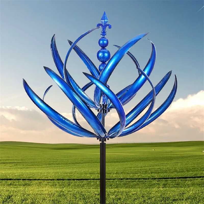 Harlow Wind Spinner Rotator Iron Inground Windmill Garden Harlow Wind Spinner Rotator Home Garden Decoration X250627