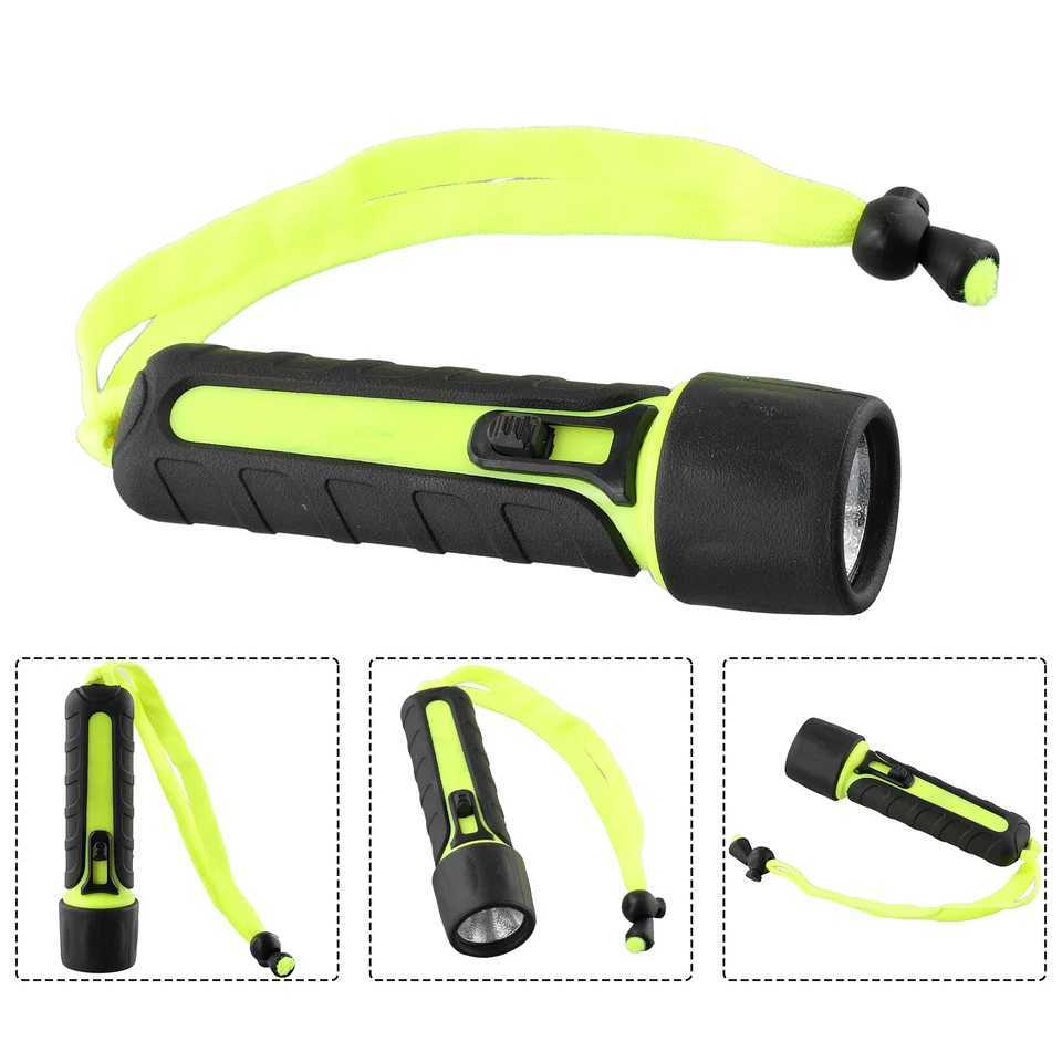 Mini Portable Lighting Lights Waterproof 8000LM LED Scuba Diving Flashlight Underwater Torch Light Lamp 50M W250701
