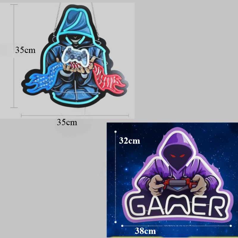 Game controller neon sign gamer room decoration LED game neon sign game wall decoration best gamer gift for boys Christmas gift XJ250626