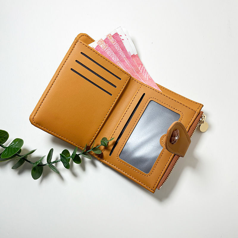Free Shipping Designer Purses For Women Unisex Uxury Wallet Modern Faux Leather Leather High Capacity Mini Snap Multiple Card Slots Blue White Cash Co