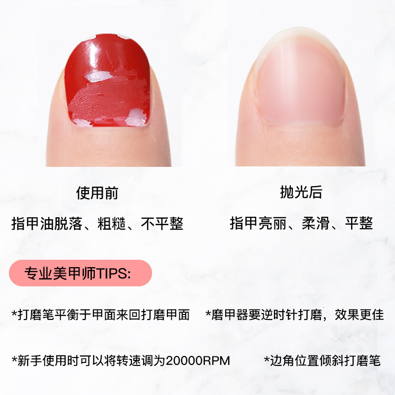 Arrival 30000RPM Portable Electric Nail Drill Machine Rechargeable Cordless Manicure Pedicure Set Nail Polishing machine 241118