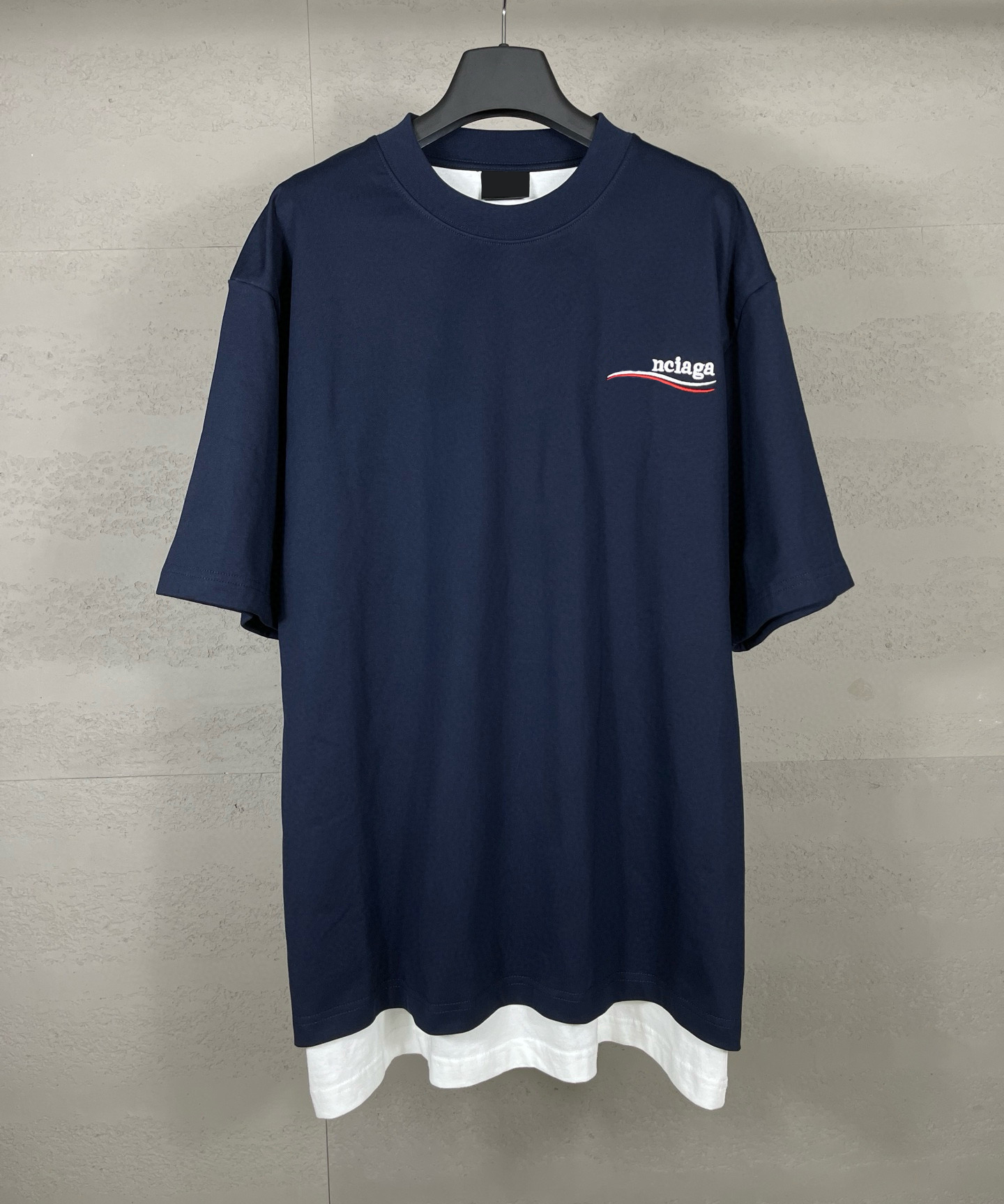 Men's Plus Tees & Polos Round neck embroidered and printed polar style summer wear with street pure cotton g4t42