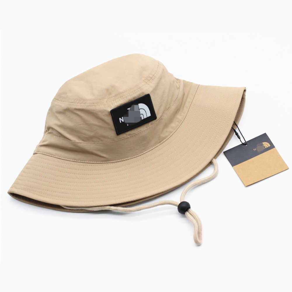 Drawstring Windproof Fisherman Hat Trendy Bucket Hat for Women and Men Summer Outdoor Waterproof Fishing Hat H250626 5NJT