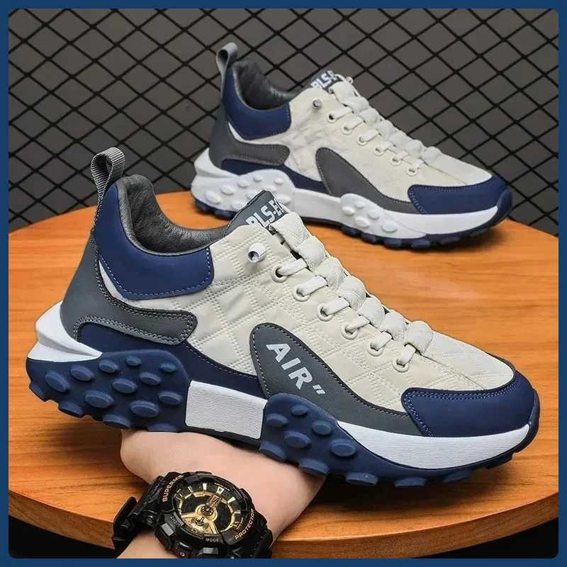 2025 New Mens Casual Shoes Mens Shoes Platform Mens Sneakers Plus Size 43 44 Popar Sapatos Mascine Shoes Y250627