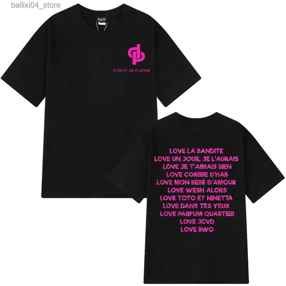 Rapper Jul Graphic Vintage T-shirt Man Woman Fashion Hip-hop T Shirt Summer Short-slved Cotton Oversized Aesthetic T-shirts y2506270R4F