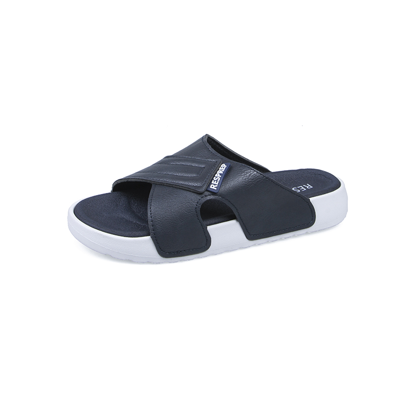 Stylish Mens Slip-On Leather Footwear: Comfortable Outdoor & Home Shoes Model 977-3