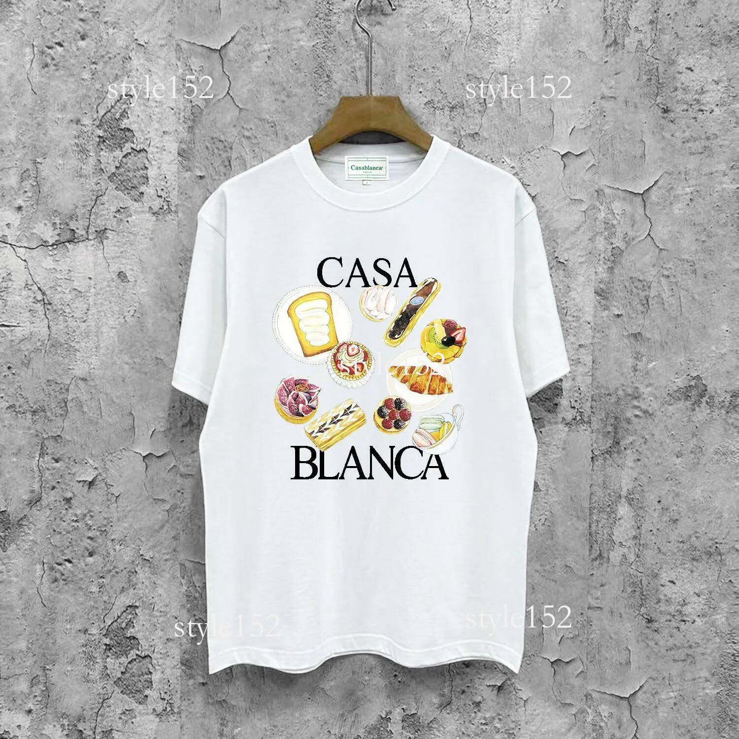higher quality casablancotshirtBrand mens designer t shirt men tshirt luxury mens tees summer round neck sweat absorbing short sleeves Casas blanca tshirts9988 49
