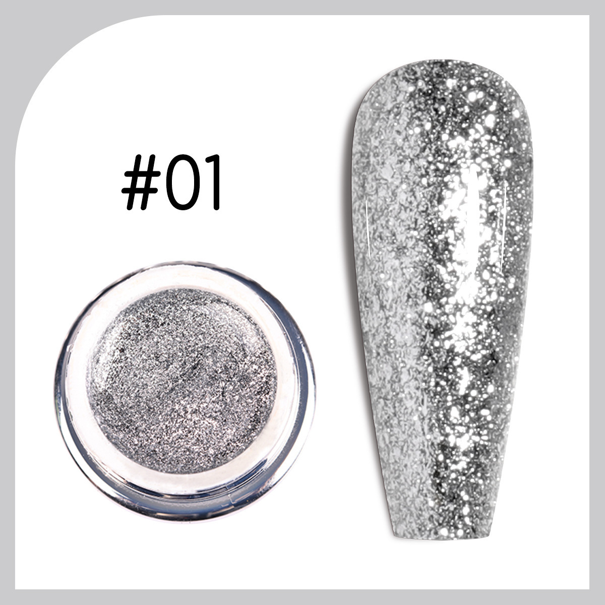 Solid Color Flash Glitter Shards Pull Line Drawing Long-lasting Nail Gel for Nail Salon Use 250418