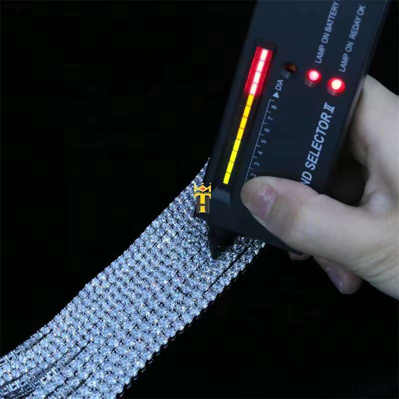 Classic Design Stylish Hip Hop Tennis Chain D Color Diamond Sterling Silver 4mm Moissanite Tennis Bracelet