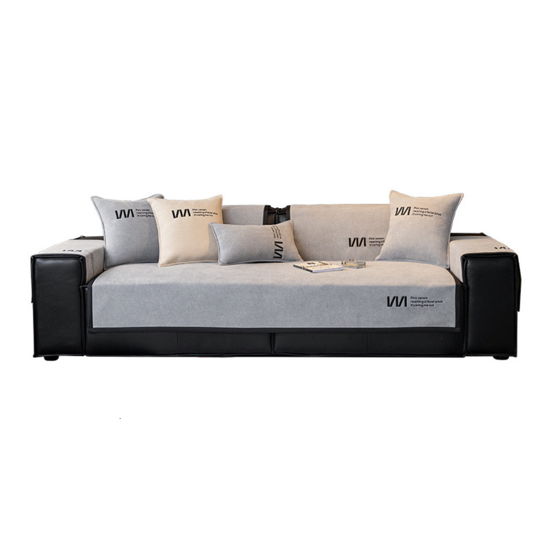 Light Luxury Style Sofa All-Season Nordic Simple Modern Seat Cushion Non-Slip Cover Cloth