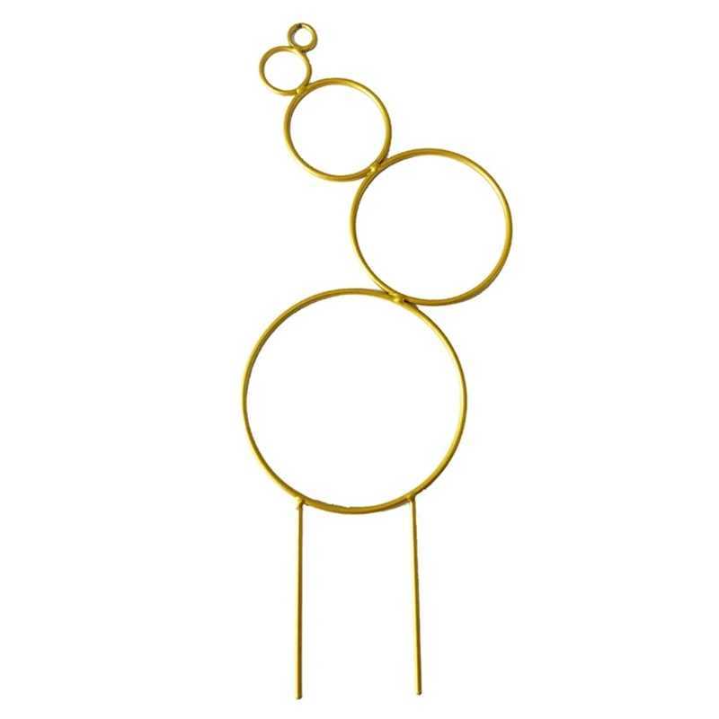 Garden Trellis for Climbing Plant Iron Pot Trellis Round Shape Wire Indoor Rack A0KF X250627