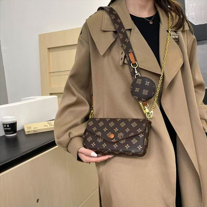 Designer Bags ALL IN ONE Fashion Shoulder Bags Underarm Bags Women's Bags Luxury Chain Leather Bags Hundreds Luxury Printed Leather