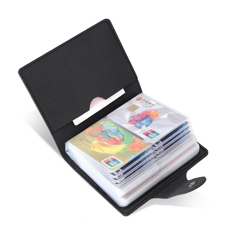 2025 Large Luxury Wallet Large Capacity Anti Demagnetization And Anti Theft Female Card Holder Wallet Fashion Designer Wallet Business Card Holder Wom