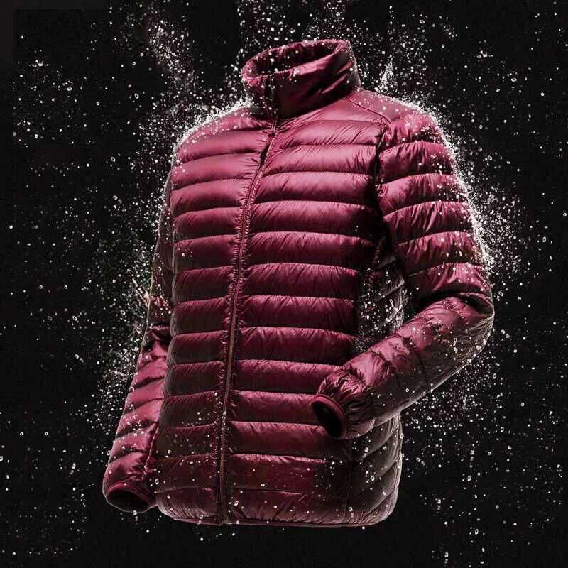 2023 Jacket Ultra Light Thin 90% White Duck Jackets Casual Portable Spring Coat for Men Down Parkas Size M-5XL