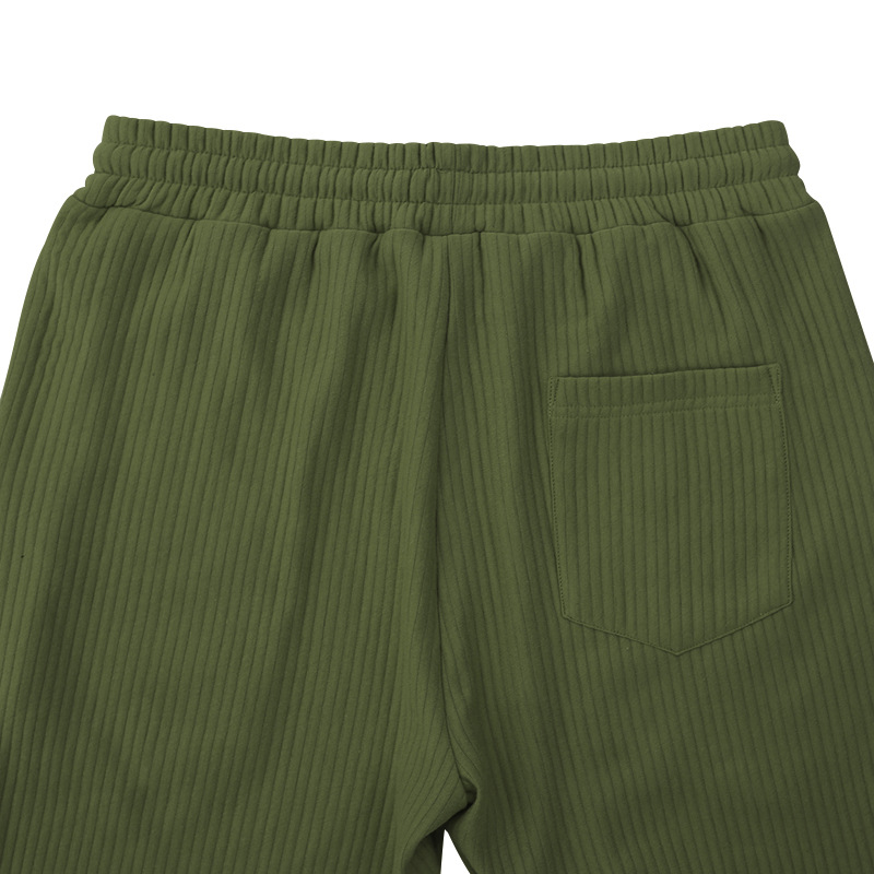 Pants mensSpring and Autumn men's casual trousers: Loose straight-leg pants with a drape, striped high-waisted wide-leg pants European size: S-3X