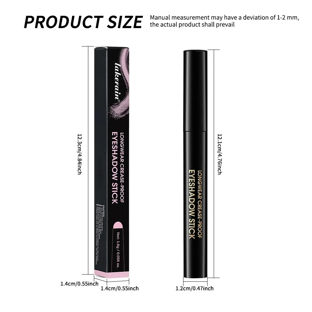 10 Colors Longwear Crease-proof Eyeshadow Pencil Stick Lasting Glitter Shimmer Matte Eye Shadow Highlighter Pen Eyes Makeup Tool 250627