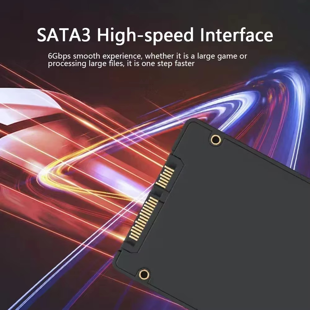 2025 New 4Tb SSD Sata Drive Sata3 2.5 Inch 2Tb 1Tb 560Mb/S High Speed Hard Disk Internal Solid State Drives For Laptop