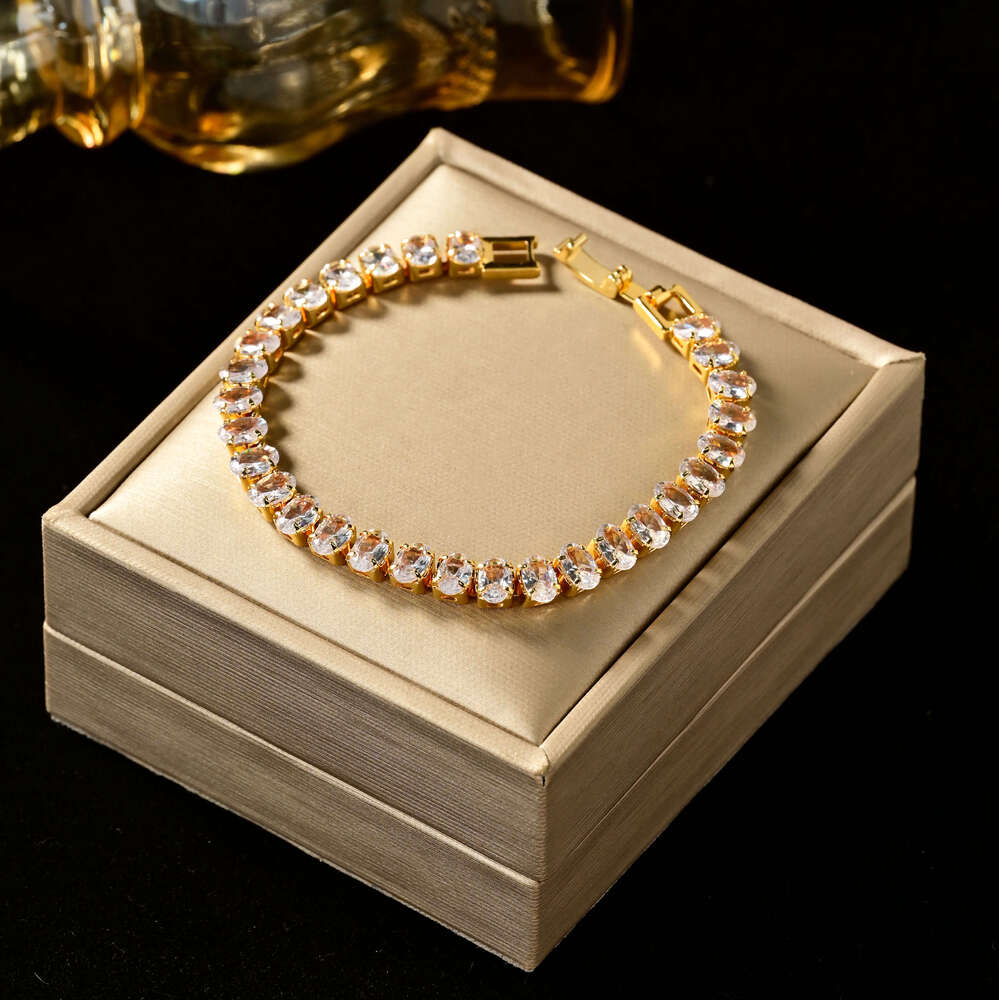 Famous Brands Designers 18K Sieraden Armband Tennis Moissanite Jewelry Bracelet