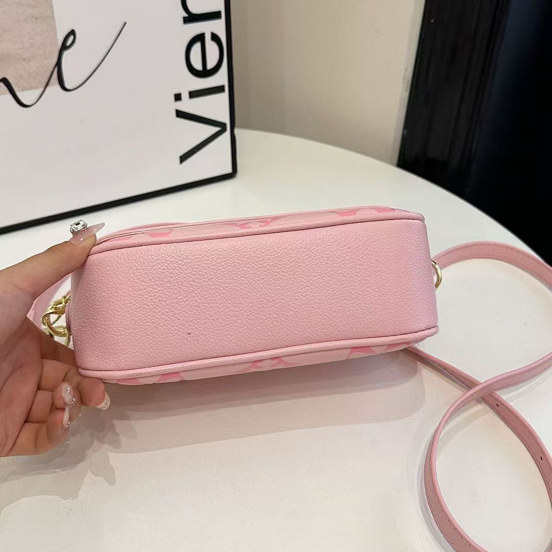 Designer Bags Fashion Shoulder Bags Underarm Bags Women's Bags Luxury Chain Leather Bags Hundreds Luxury Printed Leather Embossed