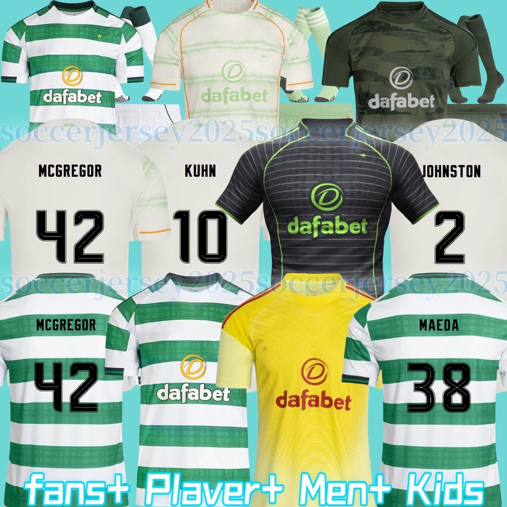 24 25 26 CeltsS Soccer Jerseys Home Away EDOUARD CelticFc 2024 2025 JOSEPH Football Shirt ELYOUNOUSSI TURNBULL ETI CHRISTIE JOTA GRIFFITHS FORREST GUEYE