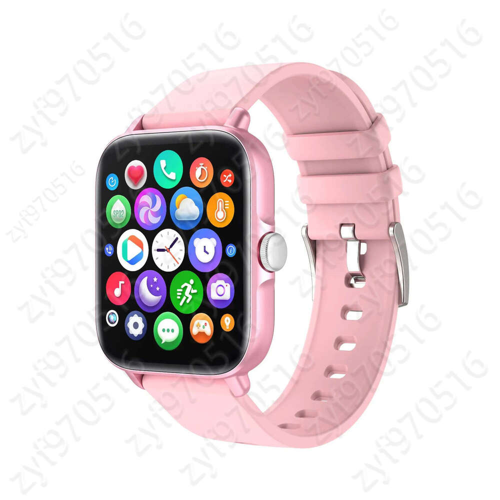 Smart Watch Full Touch Scred Smartwatch pour Android et iOS Phones Compatible Fiess Tracker avec Heart