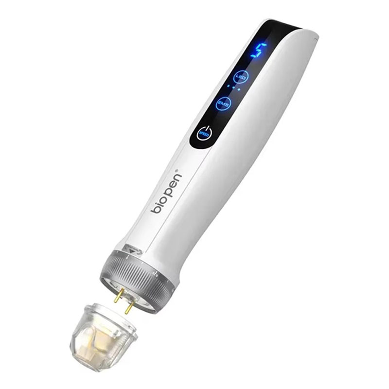 Derma Pen Q2 Professional Bio-Pen for At-home Acne & Skin Renewal with EMS & LED Lights Biopen Micro Needling Therapy