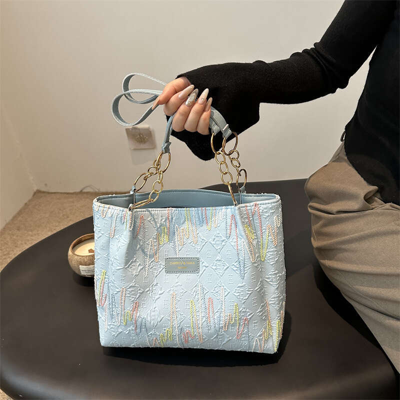 Xinzhong Casual Free shipping Shoulder 2024 New Canvas Vintage Versatile Commuter Large Capacity Tote Women's Bag