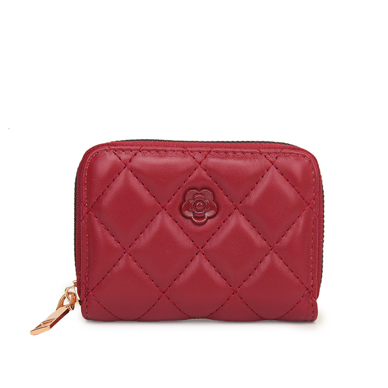 New 2025 Women's Luxury Wallet Women's Exquisite High End Designer Wallet Small Fashion Leather Large Capacity Multi Card Slot Women's 