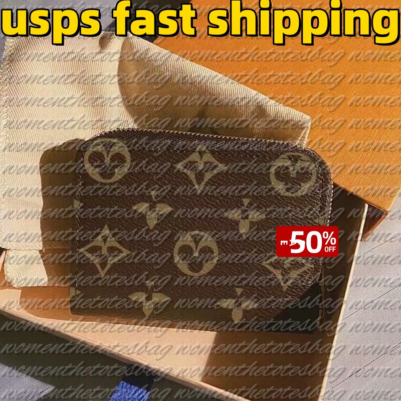 2025 Designer woman wallet women purse original box wallets card holder flower serial number date code fashion with out box Free shipping