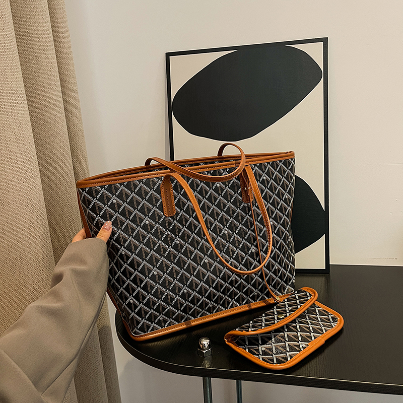 Handbag Designer Bag Fashion Shoulder Bag Tote Handbag Luxury Crossbody High Quality Leather Beach Bag Ladies Large Capacity Composite Commuter Shoppi