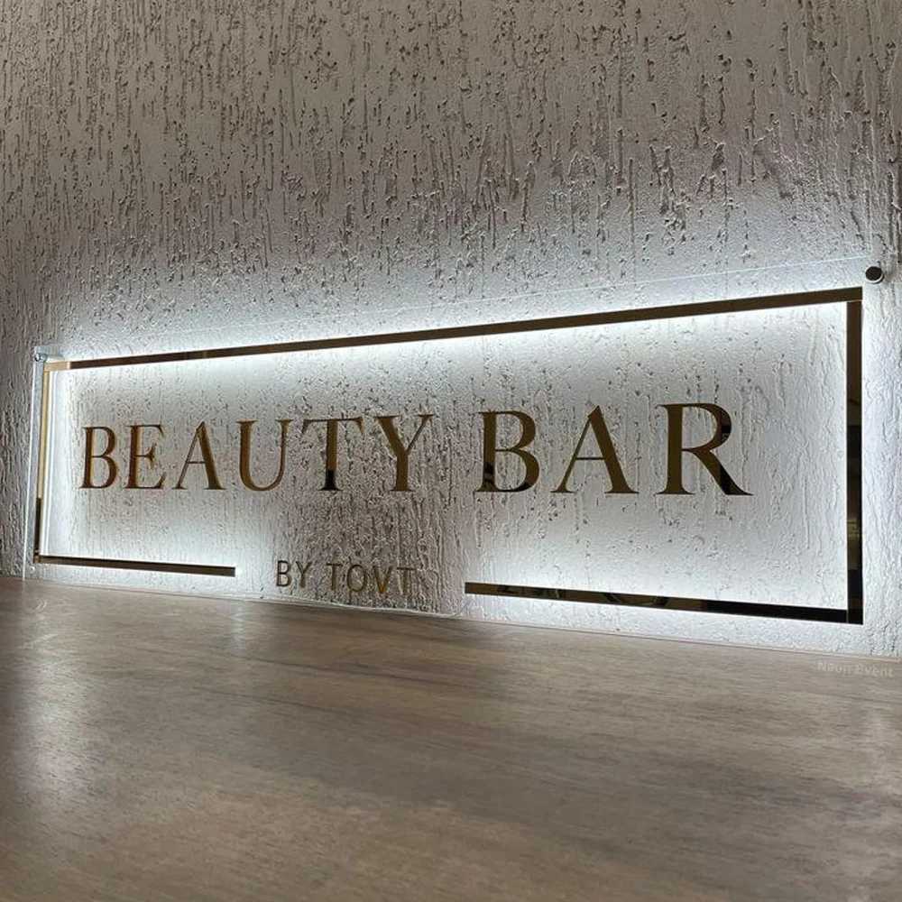 Custom Acrylic Sign Business Sign Neon Personalized Floating Metal Acrylic LED Backlit Illuminated Business Signs for ShopXJ250626