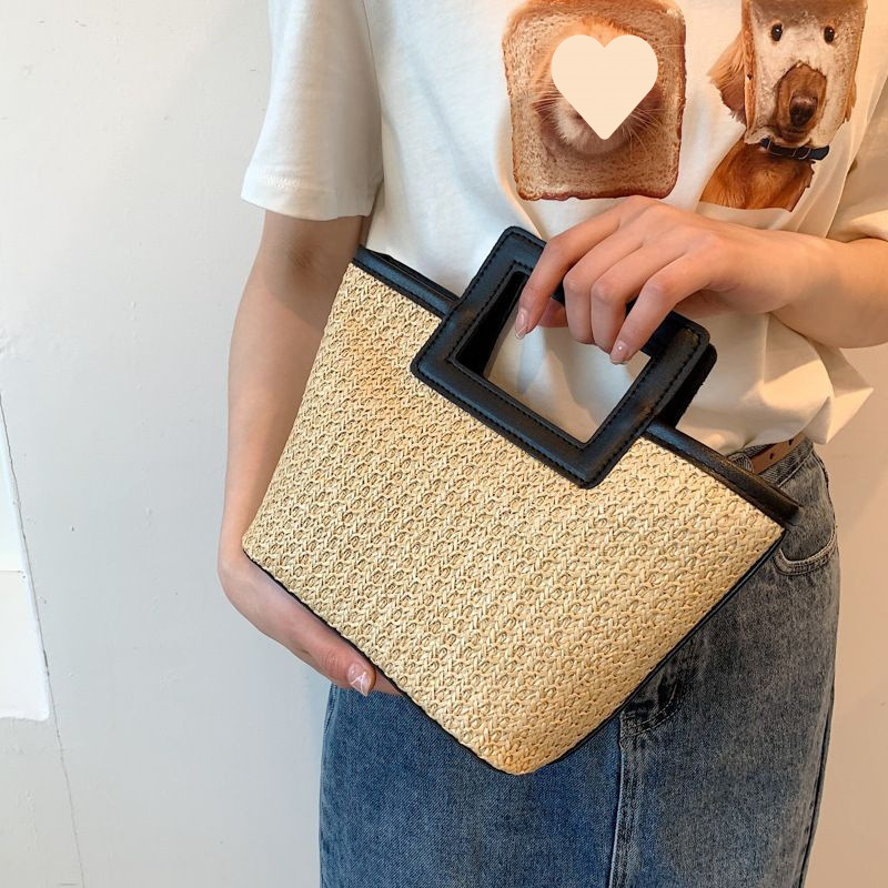 Fashionable large capacity women s handbag new retro fashion women s elegant woven trend bag designer bag trendy women s trend shoulder bag