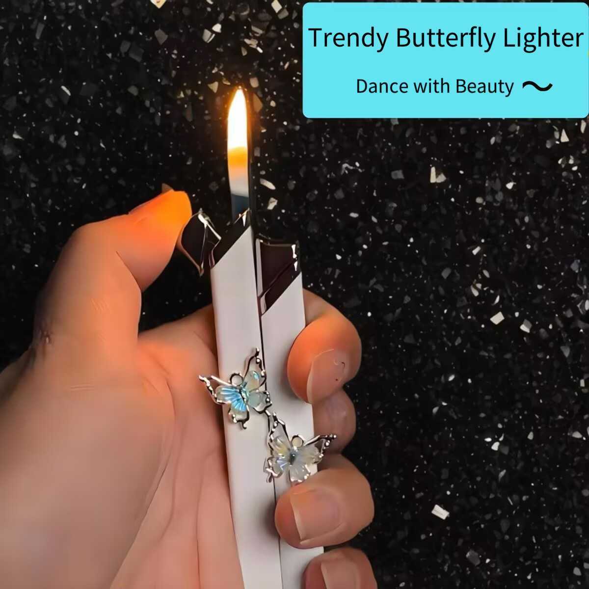 Butterfly flower sea lighter, creative personality, sense of luxury, handmade gifts to girlfriends
