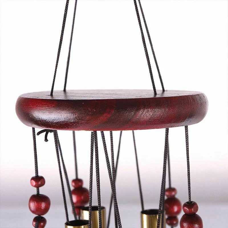 Large Wind Chimes Pendant Outdoor Metal Hollow Tubes Church Wind Chimes Bells Balcony Yard Garden Hanging Bell Home Decoration X250627
