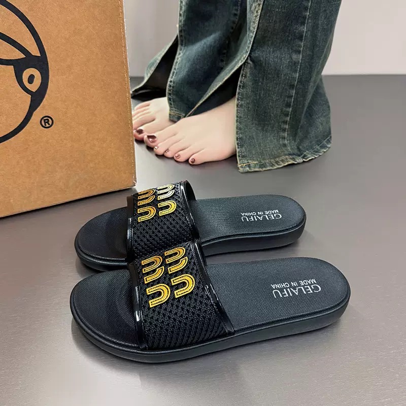 Top Designer Sandals free shipping 2025 new fashionable flat bottomed casual woven sandals indoor outdoor slippers for women 001 ed