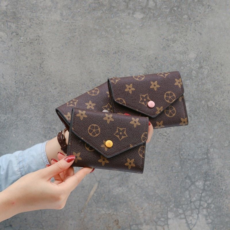 2025 New Unisex Uxury Fashionable Canvas Wallet Multiple Card Slots Snap Multicolor Blue ID Window Long Short