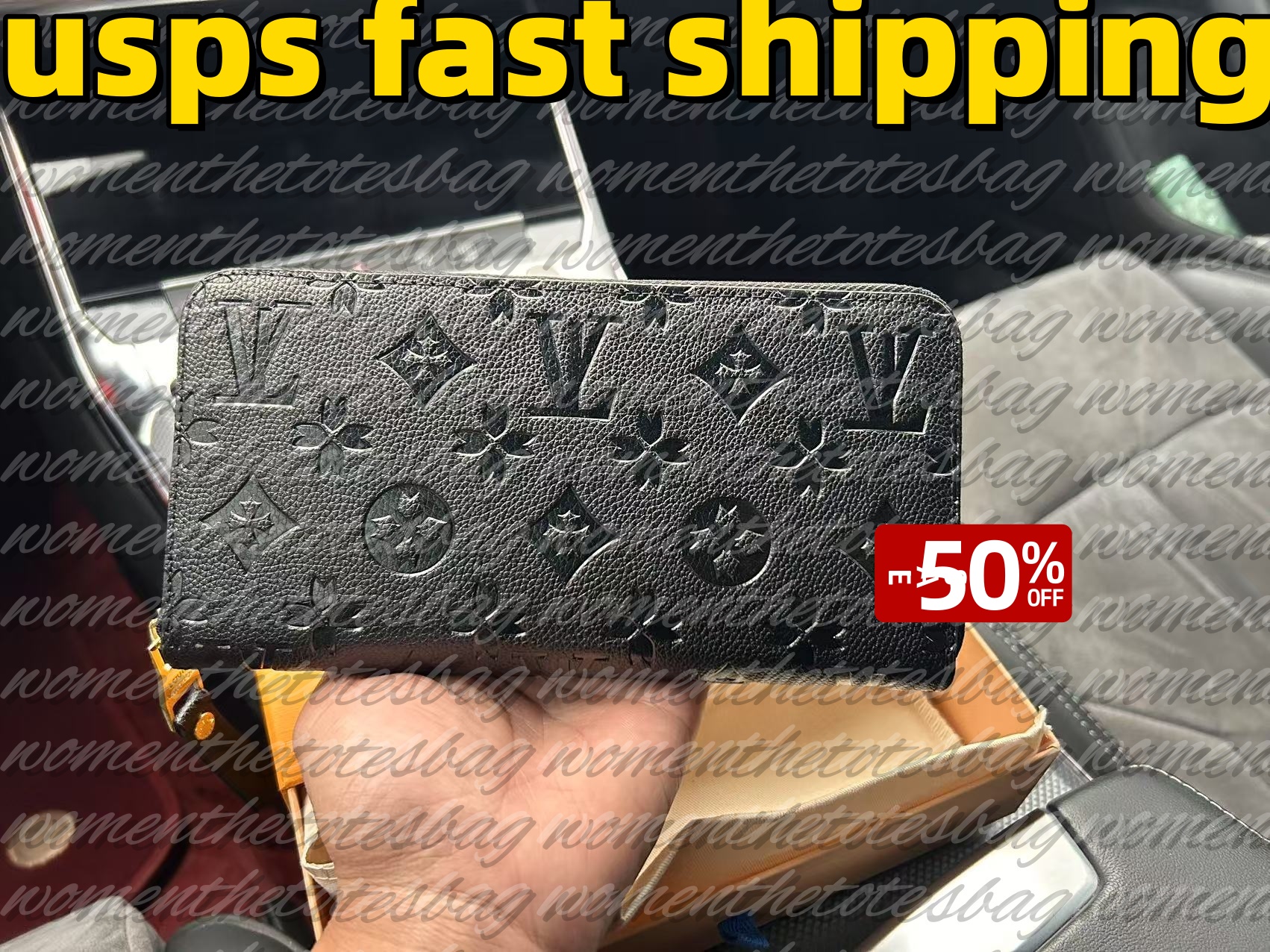 High Quality New ZIPPY Designer Wallet Womens Embossing Wallets Holders Leather Card Holder Organizer Long Wallett Coin Purse Key Pouch Pochette with Free shipping