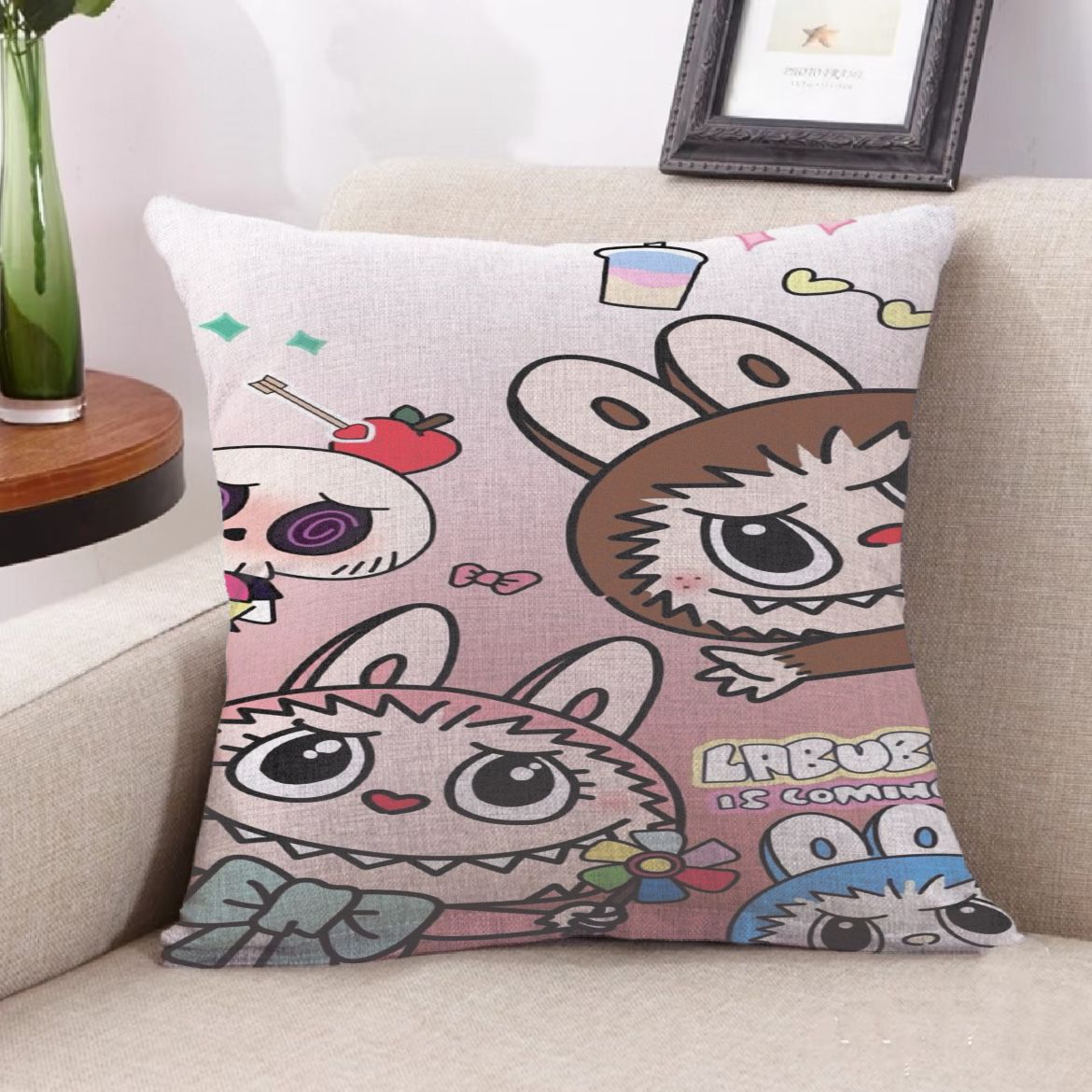 Monster pillow set Teacher's Day kindergarten gifts living room children's room bedside decorative cushions