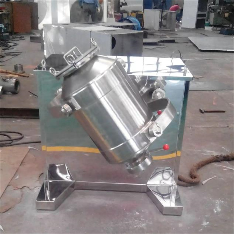 Automatic High Efficiency Lab GMP Certified Small Powder 3D Mixing Mixer