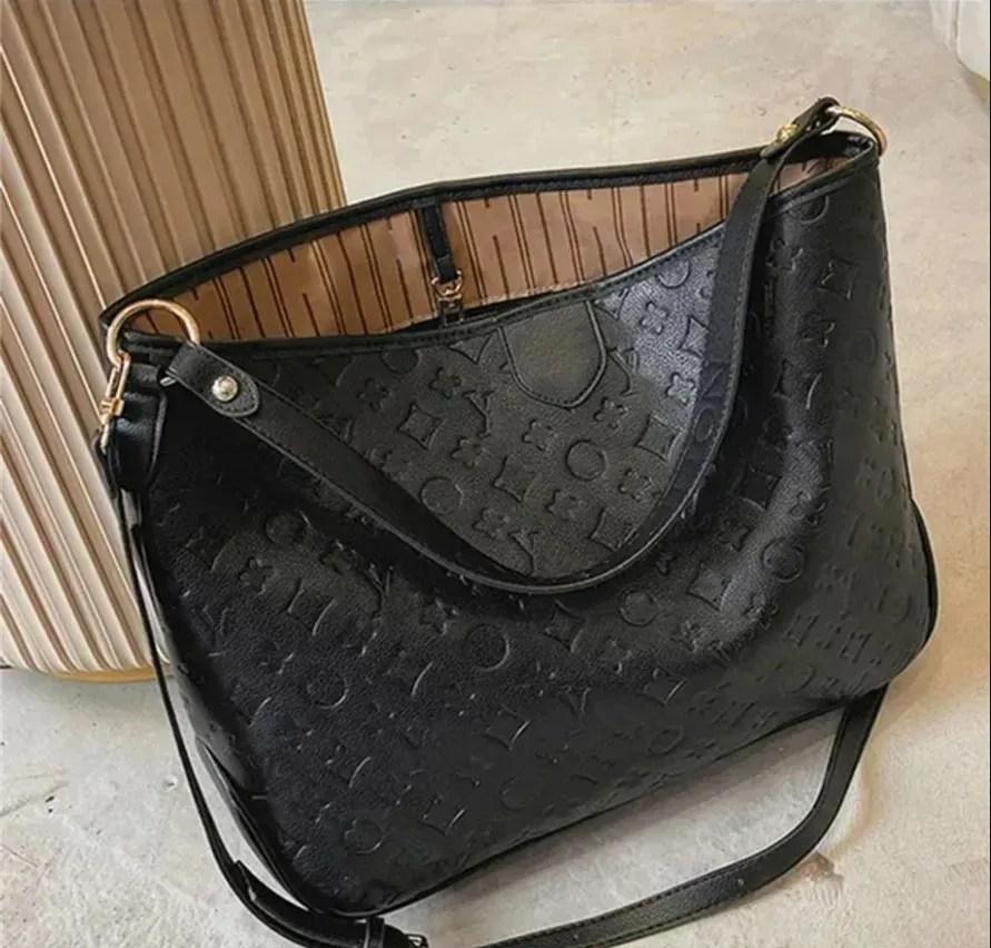 Designer Bag Tote woman large Handbags leather shopping purse Women high quality Luxury Flower Checked Travel Vacation Preferred underarm pattern Shoulder bag