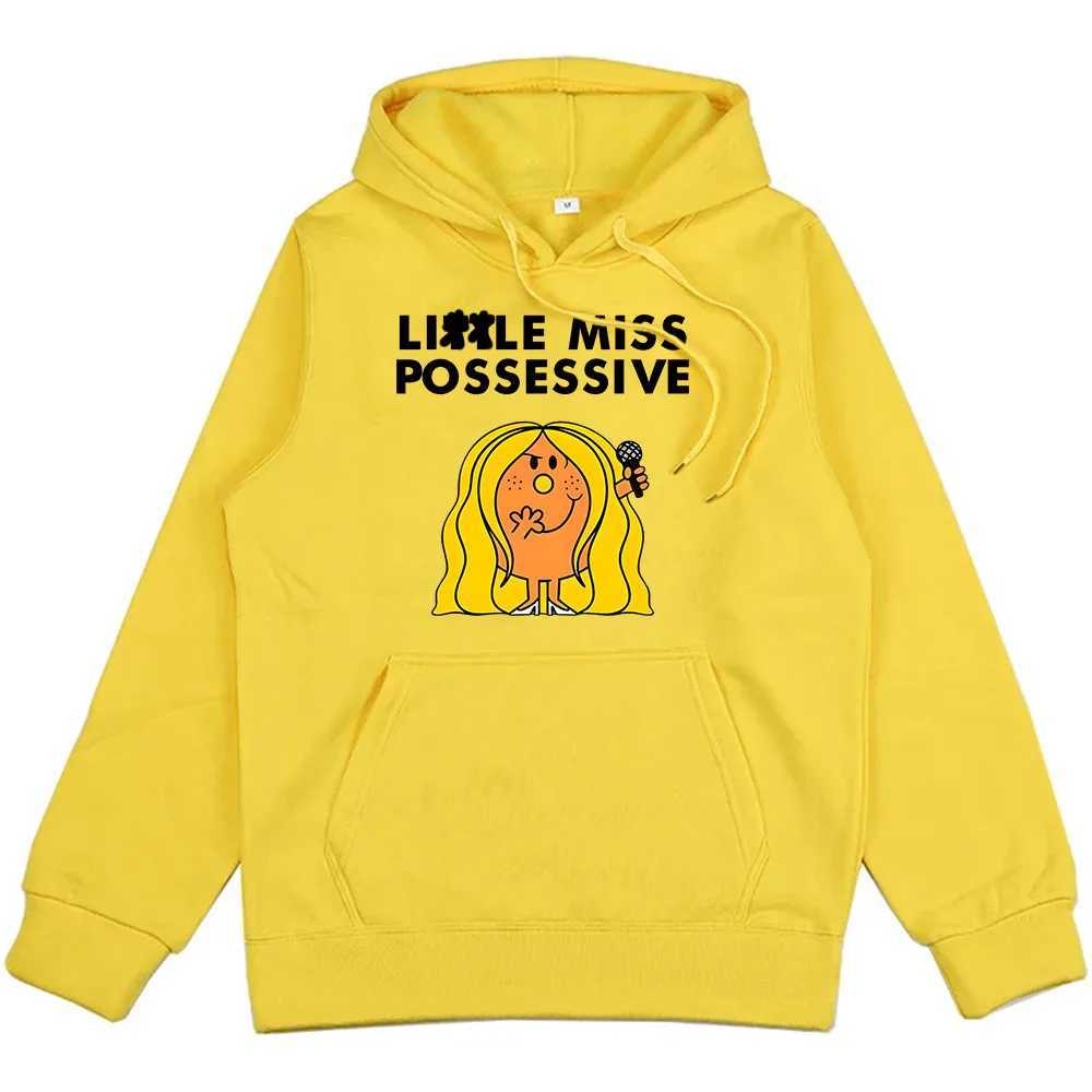 Tate McRae MISS POSSESSIVE Hoodies Cartoon Funny Graphic Printing Sweatshirts Long Sleeve Hooded Pullovers Men Women Clothing W250627