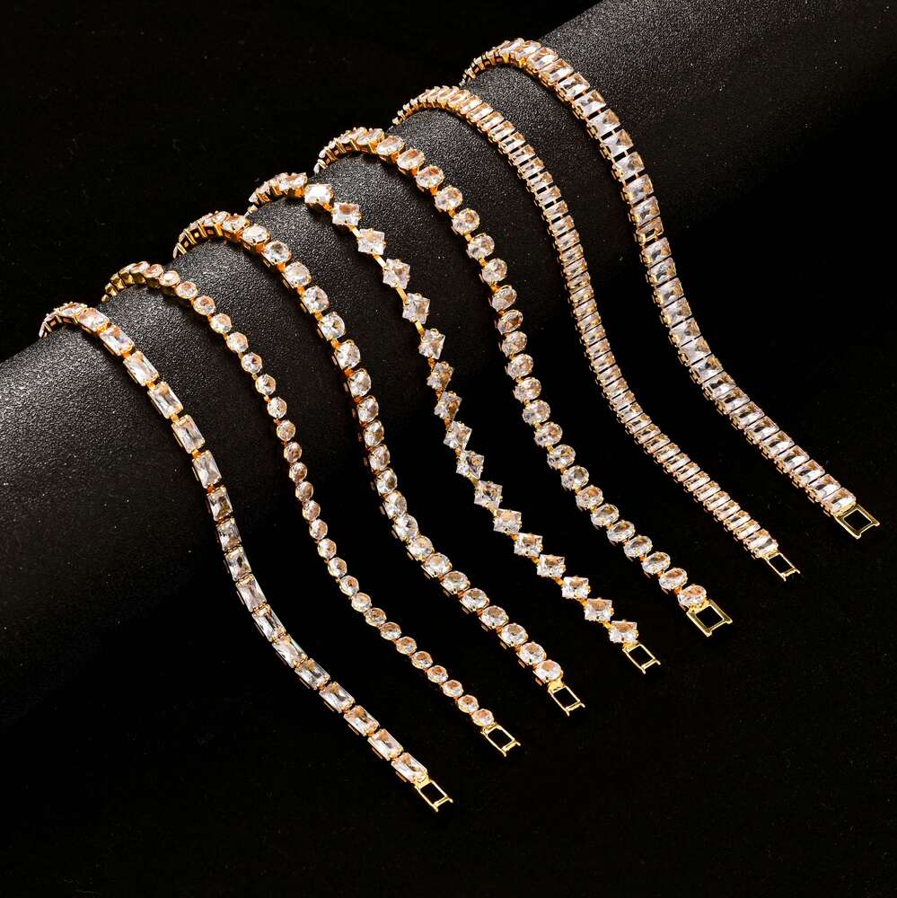 Famous Brands Designers 18K Sieraden Armband Tennis Moissanite Jewelry Bracelet