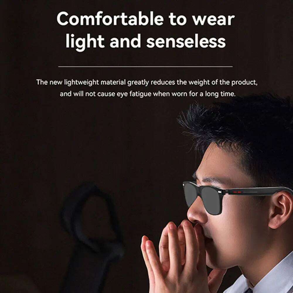 2025 NEW Men Answer/Reject Calls Bluetooth Music Playback Binaural Touch Control Smart Glasses