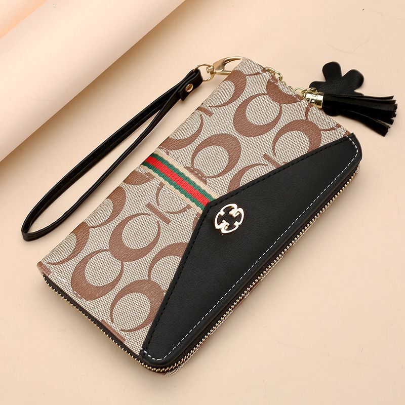 New Designer Wallet Luxury Wallet Wallet Women Uxury Wallet Modern Genuine Leather Faux Leather High Capacity Snap Magnetic Multicolor Coin Pocket Mul